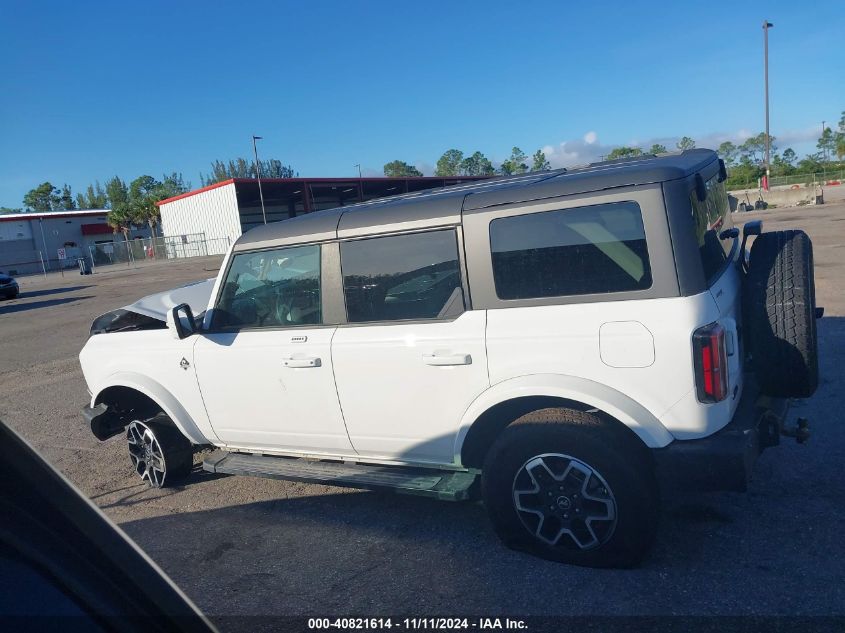 2022 Ford Bronco Outer Banks VIN: 1FMEE5BP8NLB59865 Lot: 40821614