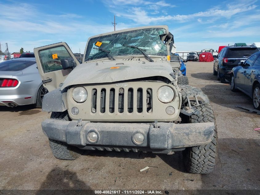 2017 Jeep Wrangler Unlimited Sport 4X4 VIN: 1C4BJWDG7HL674172 Lot: 40821617