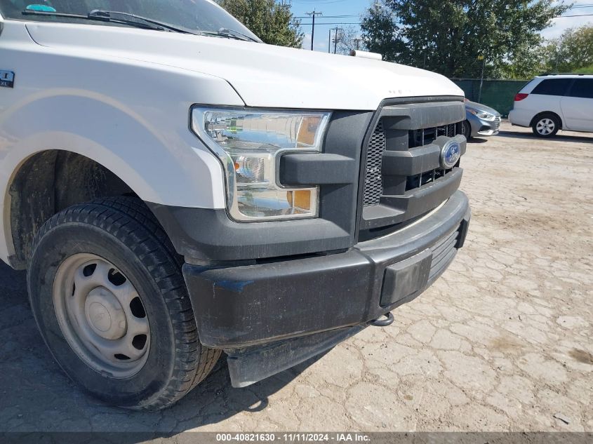 2017 Ford F-150 Xl VIN: 1FTEX1E85HFA96044 Lot: 40821630