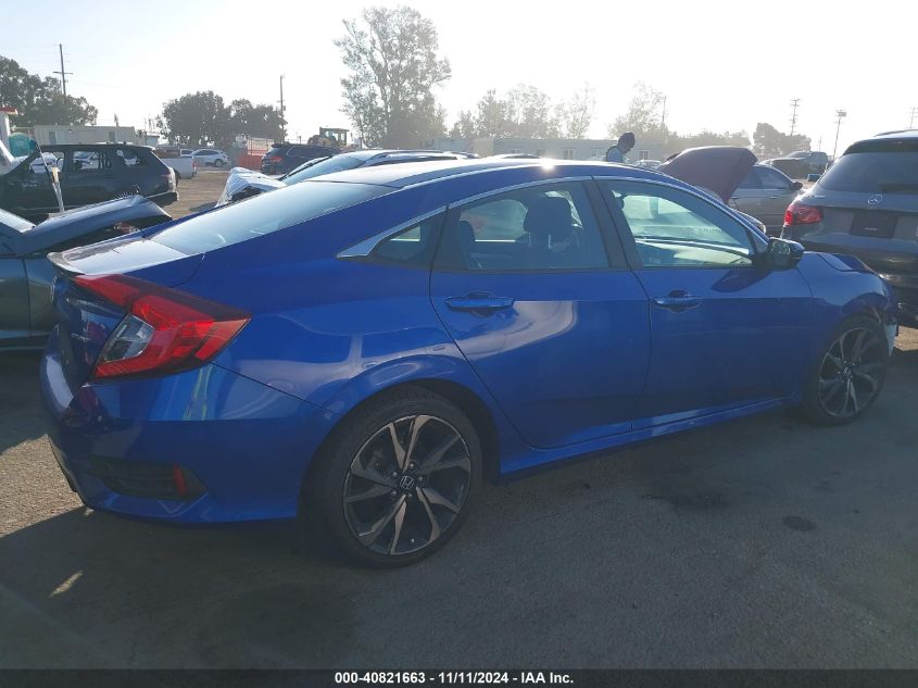 2020 Honda Civic Sport VIN: 2HGFC2F80LH600528 Lot: 40821663