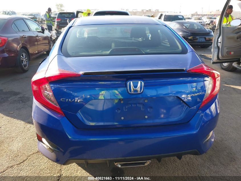 2020 Honda Civic Sport VIN: 2HGFC2F80LH600528 Lot: 40821663