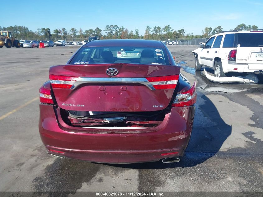 2014 Toyota Avalon Xle VIN: 4T1BK1EB0EU119648 Lot: 40821678