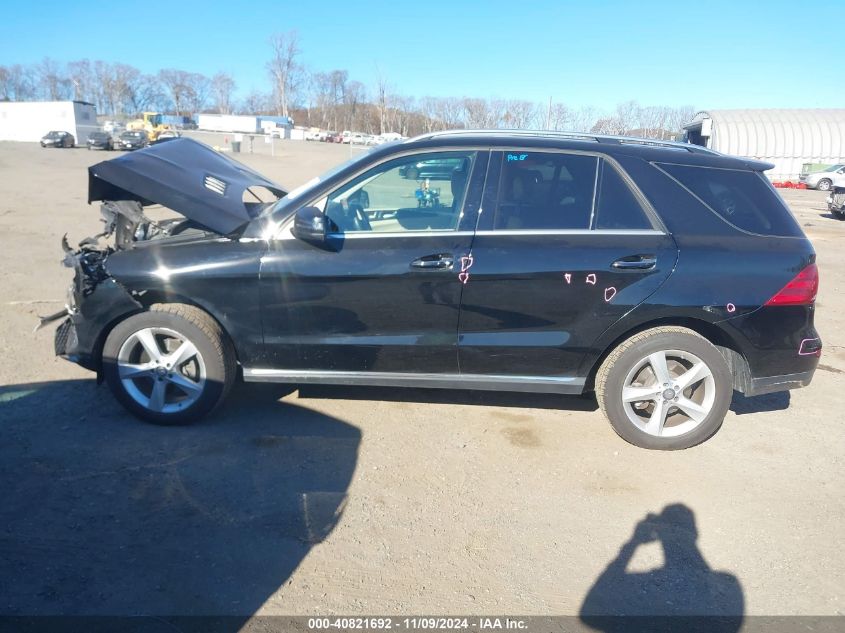 2016 Mercedes-Benz Gle 350 4Matic VIN: 4JGDA5HB6GA649075 Lot: 40821692