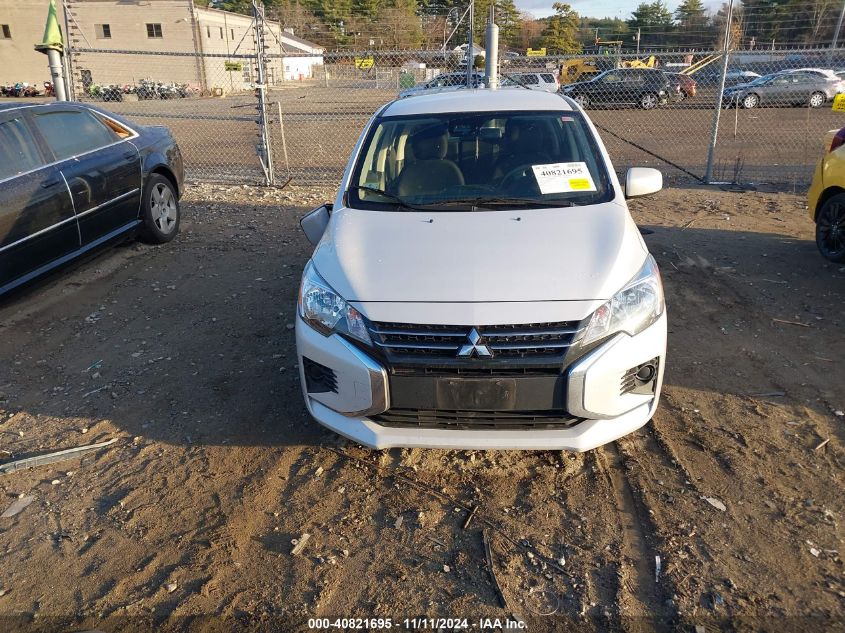 2022 Mitsubishi Mirage Es/Le VIN: ML32AUHJ0NH005544 Lot: 40821695