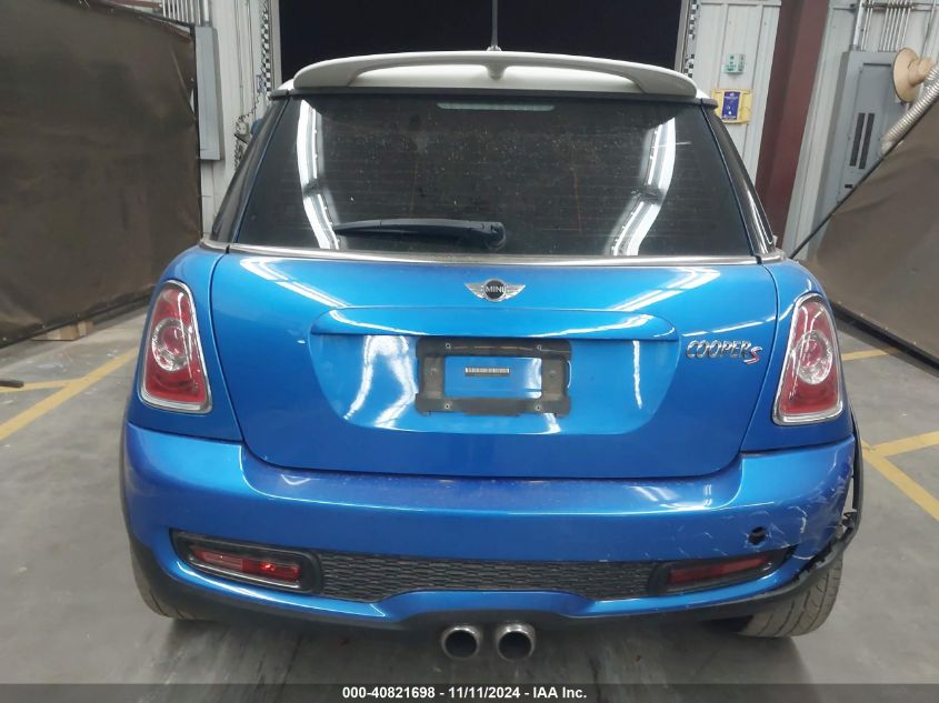 2012 Mini Cooper S VIN: WMWSV3C50CT386311 Lot: 40821698