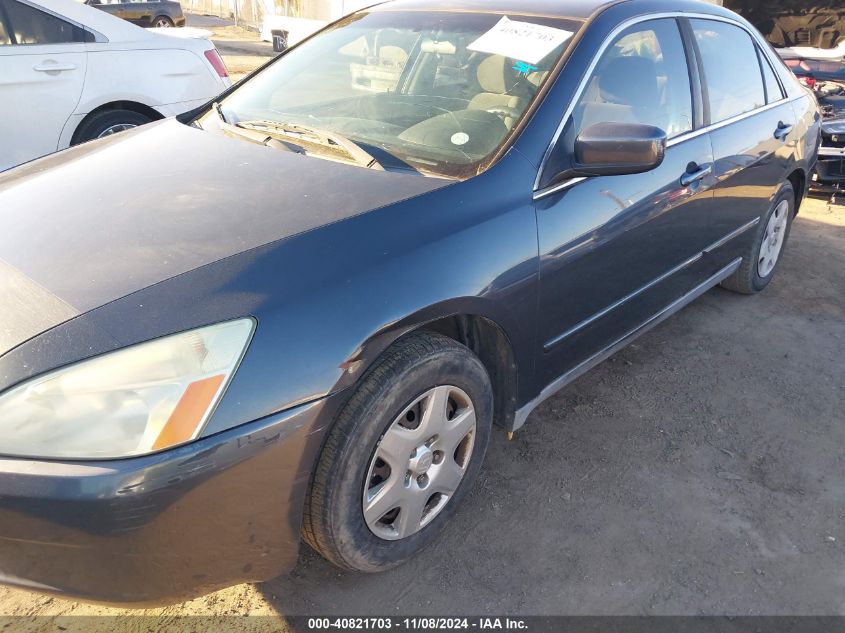 2005 Honda Accord 2.4 Lx VIN: 1HGCM564X5A130914 Lot: 40821703