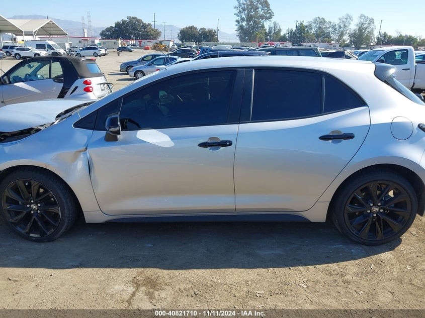 2022 TOYOTA COROLLA SE NIGHTSHADE EDITION - JTND4MBE5N3177523