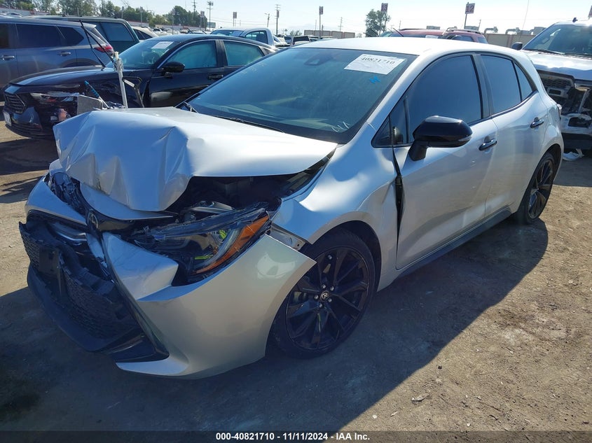 2022 TOYOTA COROLLA SE NIGHTSHADE EDITION - JTND4MBE5N3177523