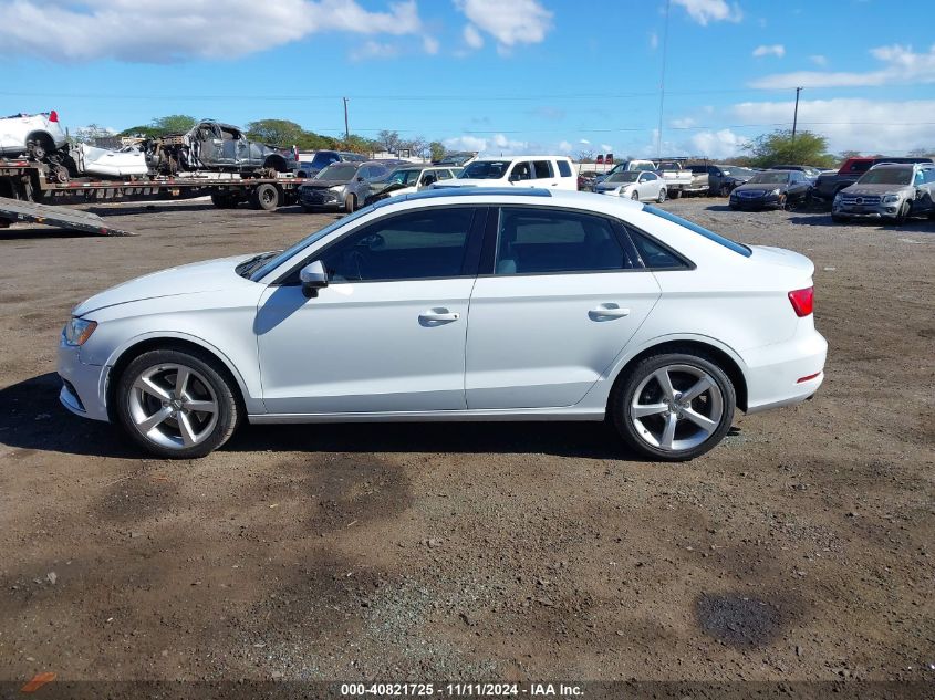 2015 Audi A3 1.8T Premium VIN: WAUACGFF1F1133446 Lot: 40821725