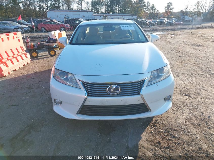 2013 Lexus Es 300H VIN: JTHBW1GG2D2027273 Lot: 40821745