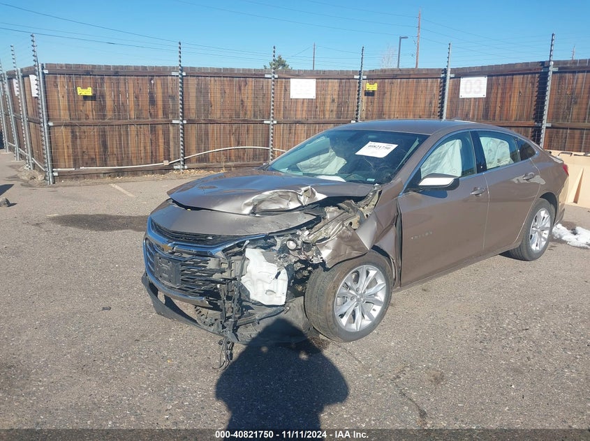 2022 CHEVROLET MALIBU FWD LT - 1G1ZD5ST3NF122722
