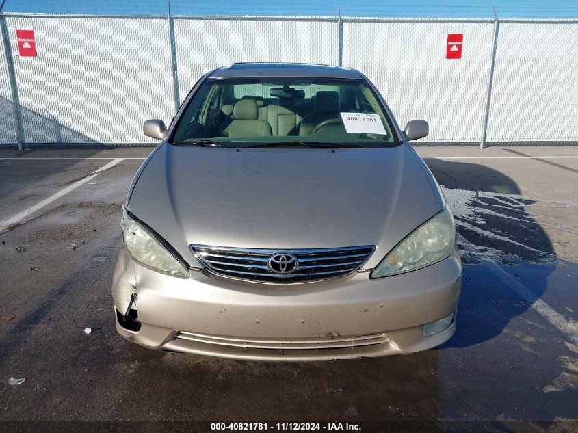 2005 Toyota Camry Xle VIN: 4T1BE30K35U570180 Lot: 40821781