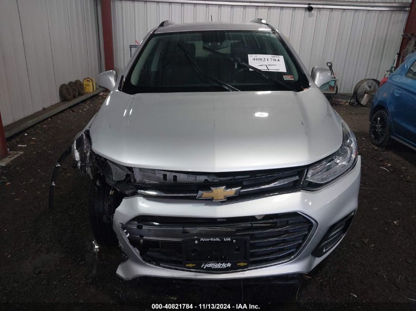 2017 Chevrolet Trax Lt VIN: 3GNCJLSB9HL285054 Lot: 40821784