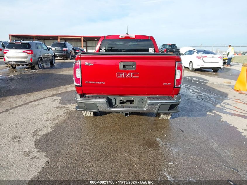 2015 GMC Canyon Sle VIN: 1GTG5BE38F1128536 Lot: 40821788