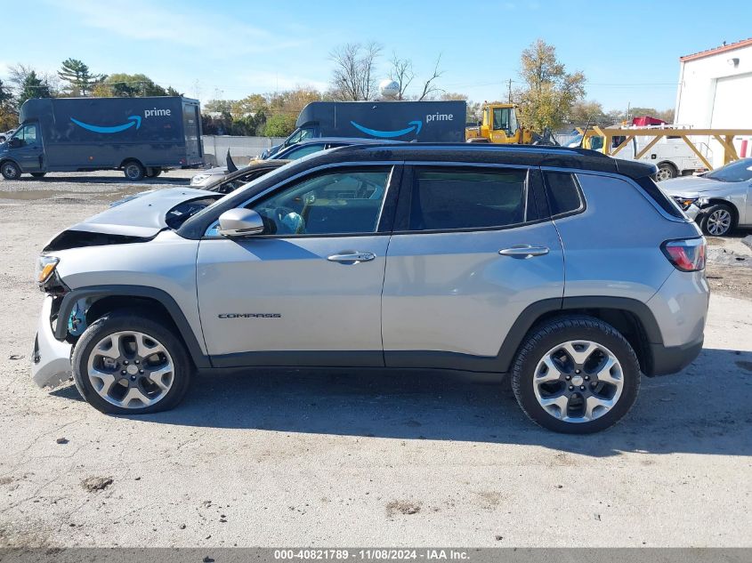 2019 Jeep Compass Limited 4X4 VIN: 3C4NJDCB8KT669405 Lot: 40821789