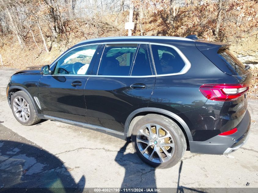 2022 BMW X5 xDrive40I VIN: 5UXCR6C04N9L78003 Lot: 40821795