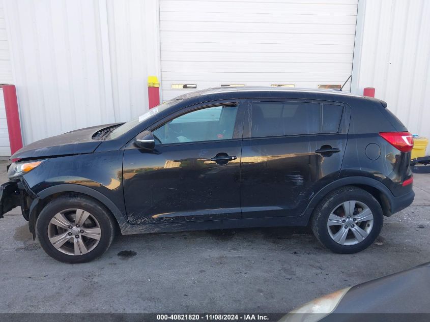 2013 Kia Sportage Lx VIN: KNDPB3A28D7452074 Lot: 40821820