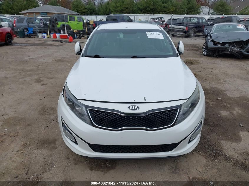 2014 Kia Optima Lx VIN: 5XXGM4A74EG269727 Lot: 40821842