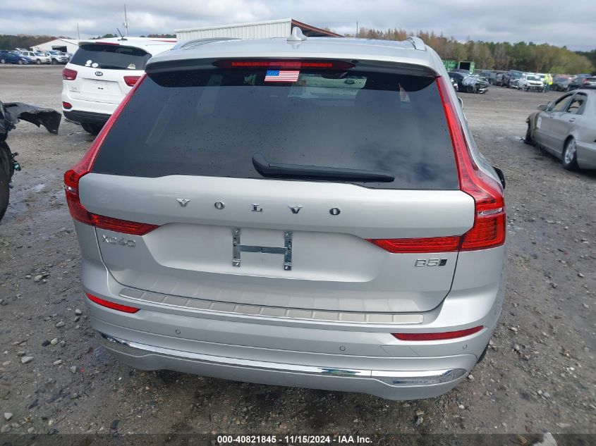 2023 Volvo Xc60 B5 Plus Bright Theme VIN: YV4L12RN7P1193155 Lot: 40821845