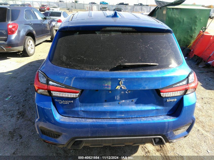 2020 Mitsubishi Outlander Sport 2.0 Es VIN: JA4AR3AUXLU028232 Lot: 40821854