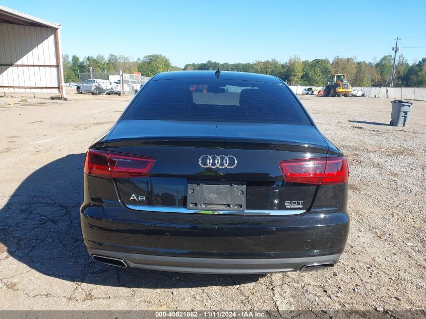 2016 Audi A6 2.0T Premium VIN: WAUFFAFC6GN008923 Lot: 40821862