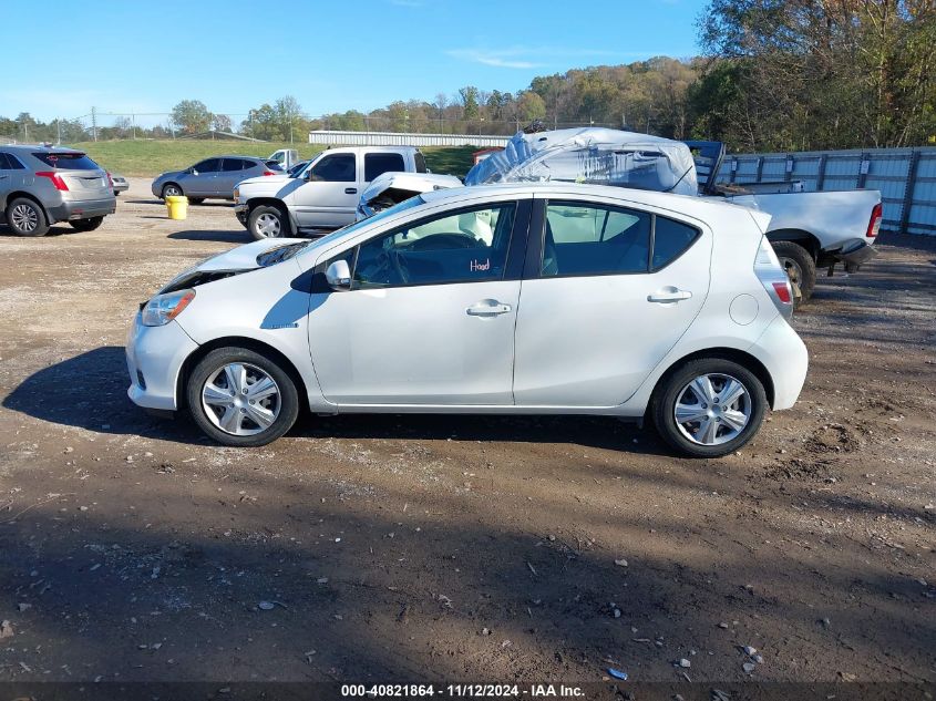 2014 Toyota Prius C One VIN: JTDKDTB34E1570655 Lot: 40821864