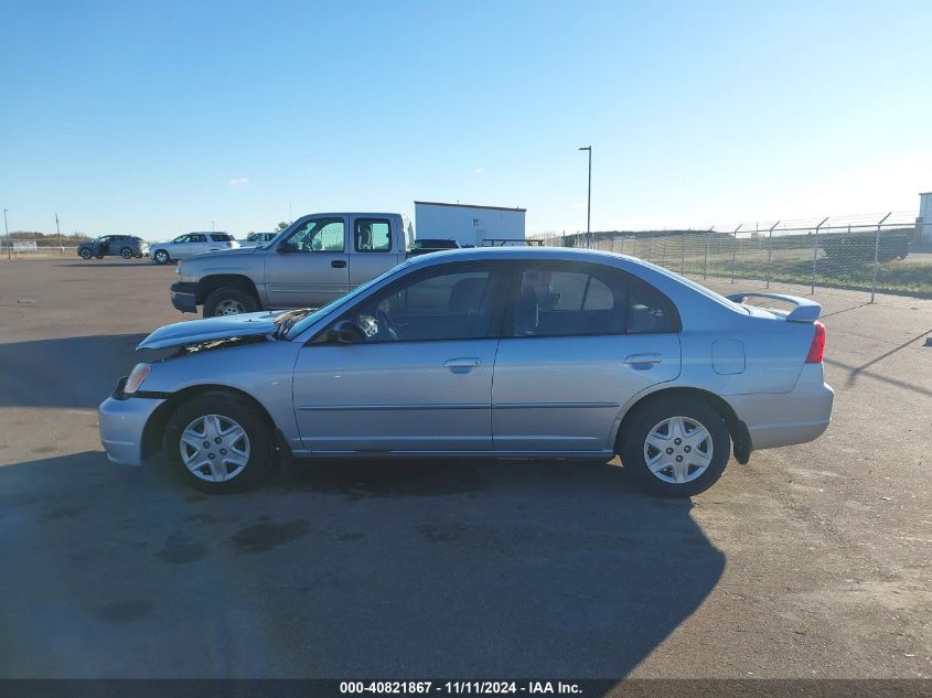 2003 Honda Civic Lx VIN: 2HGES16523H563254 Lot: 40821867