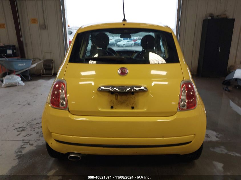 2013 Fiat 500 Pop VIN: 3C3CFFAR9DT740137 Lot: 40821871