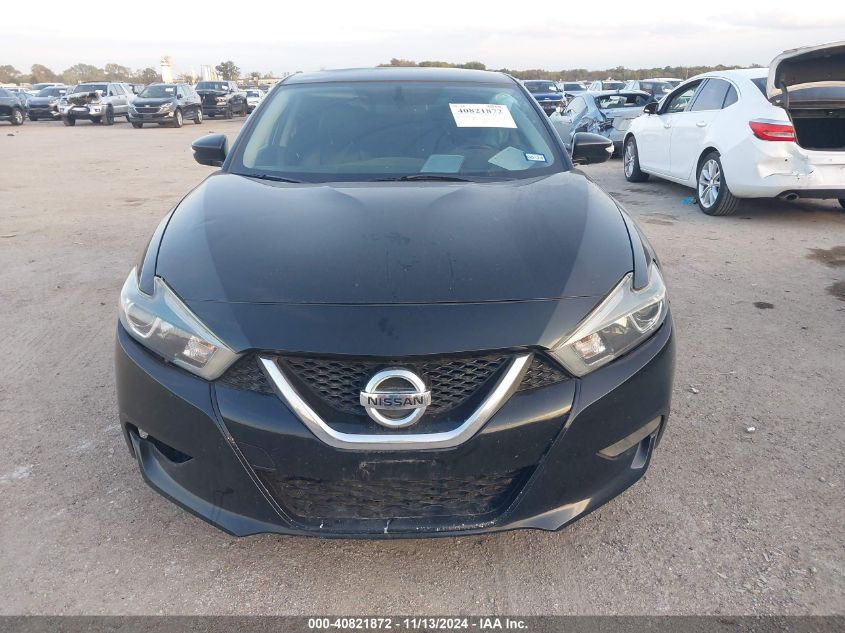 2018 Nissan Maxima Sv VIN: 1N4AA6AP3JC385401 Lot: 40821872