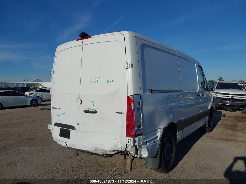 2020 Mercedes-Benz Sprinter 1500 Standard Roof I4 VIN: W1Y70BGY9LT038220 Lot: 40821873