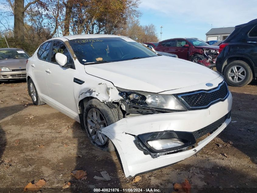 2013 Kia Optima Lx VIN: 5XXGM4A7XDG245334 Lot: 40821876