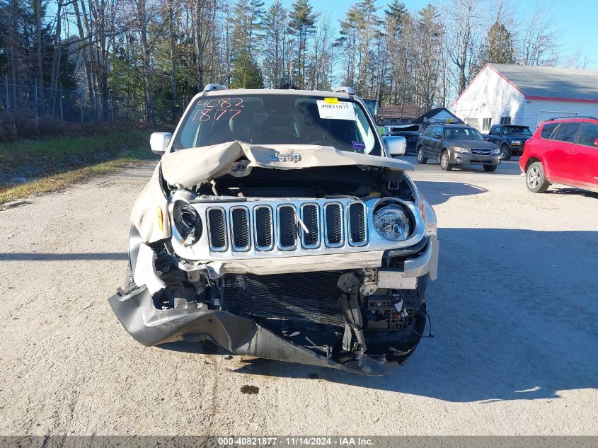 2015 Jeep Renegade Limited VIN: ZACCJBDT8FPC31256 Lot: 40821877