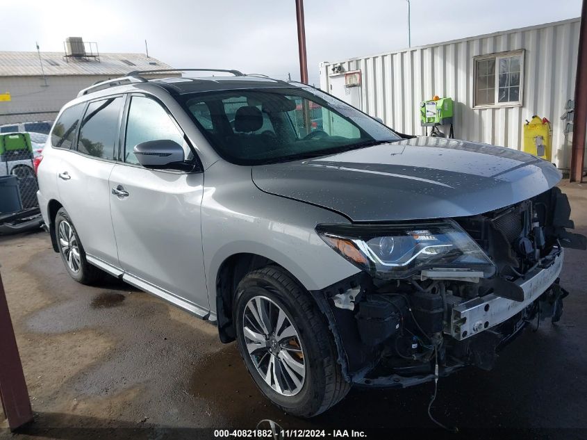 2017 Nissan Pathfinder Sv VIN: 5N1DR2MN2HC626924 Lot: 40821882