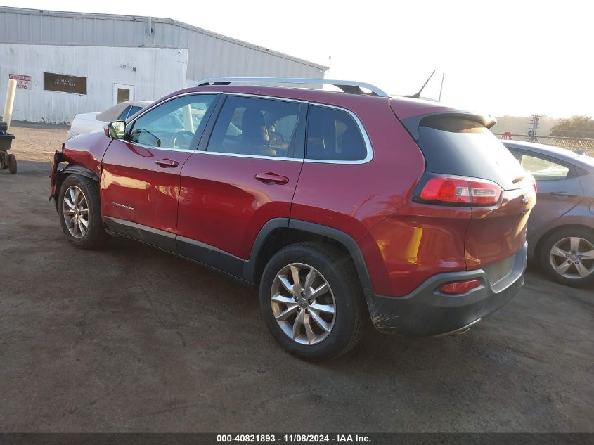 VIN 1C4PJLDS4EW225874 2014 Jeep Cherokee, Limited no.3