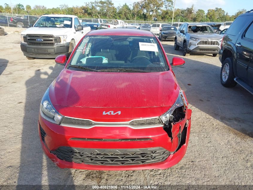 2023 Kia Rio S VIN: 3KPA24AD0PE576129 Lot: 40821906