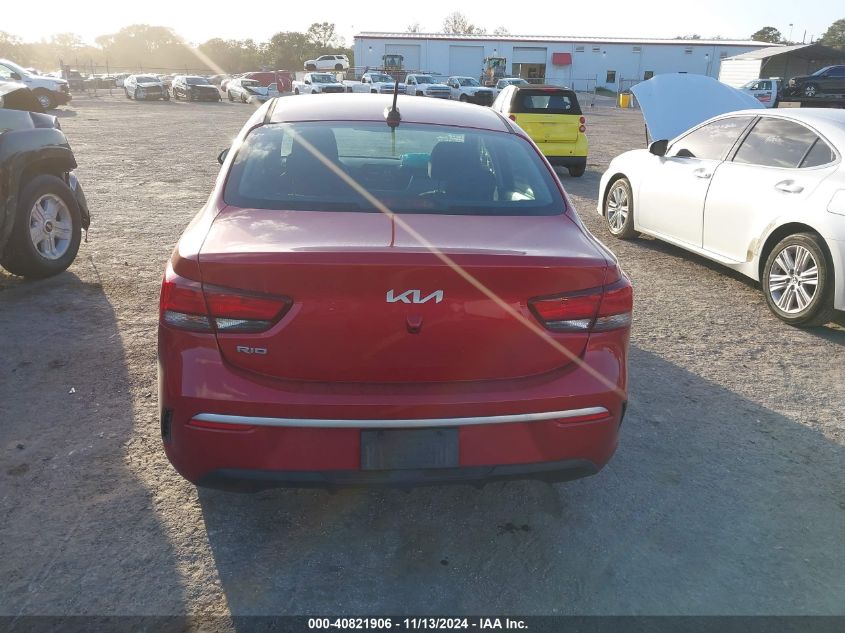 2023 Kia Rio S VIN: 3KPA24AD0PE576129 Lot: 40821906