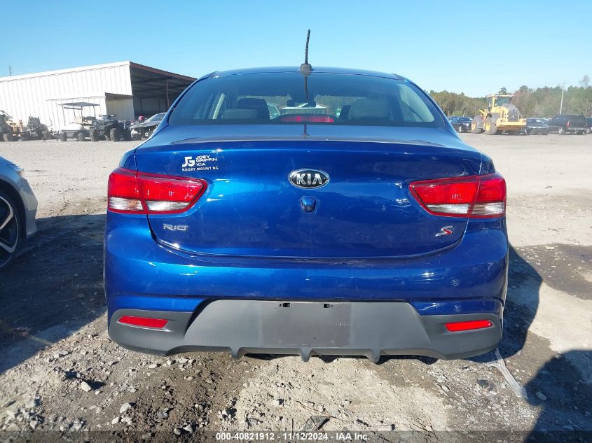 2019 Kia Rio S VIN: 3KPA24AB6KE202308 Lot: 40821912