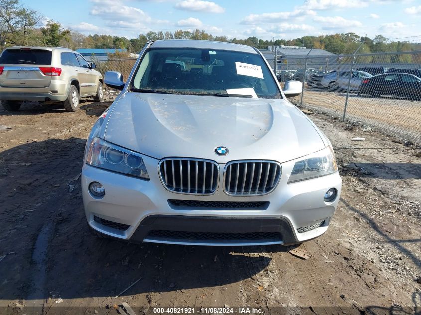 2012 BMW X3 35I VIN: 5UXWX7C52CL889472 Lot: 40821921