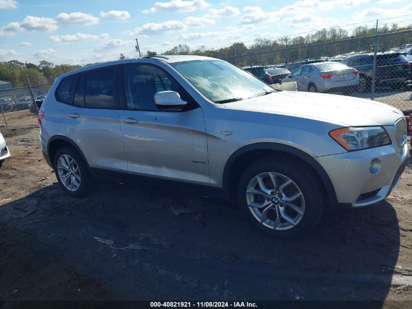 2012 BMW X3 35I VIN: 5UXWX7C52CL889472 Lot: 40821921