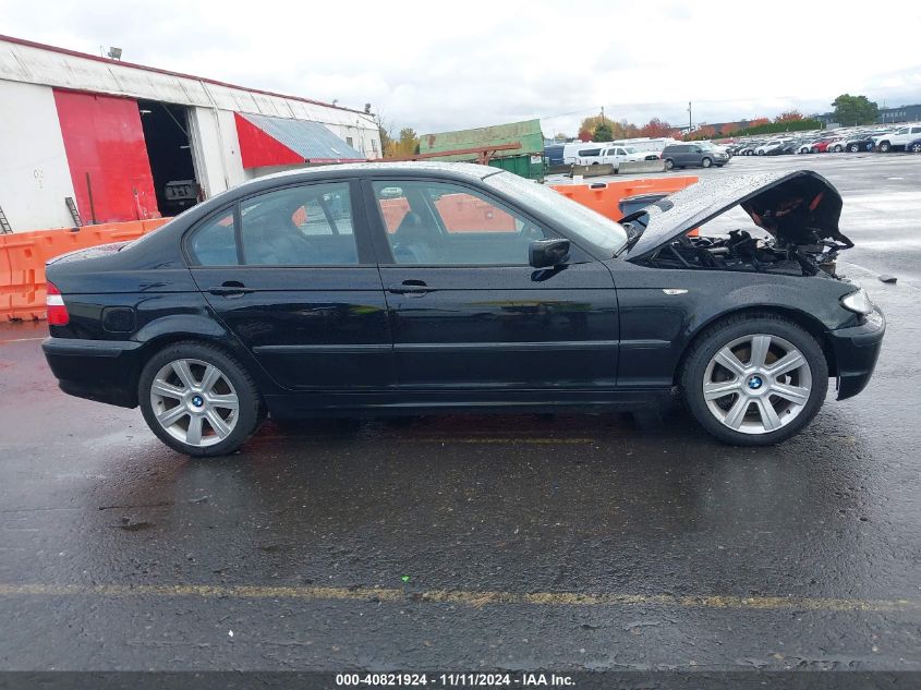 2003 BMW 3 Series 325I VIN: WBAET37453NJ26267 Lot: 40821924