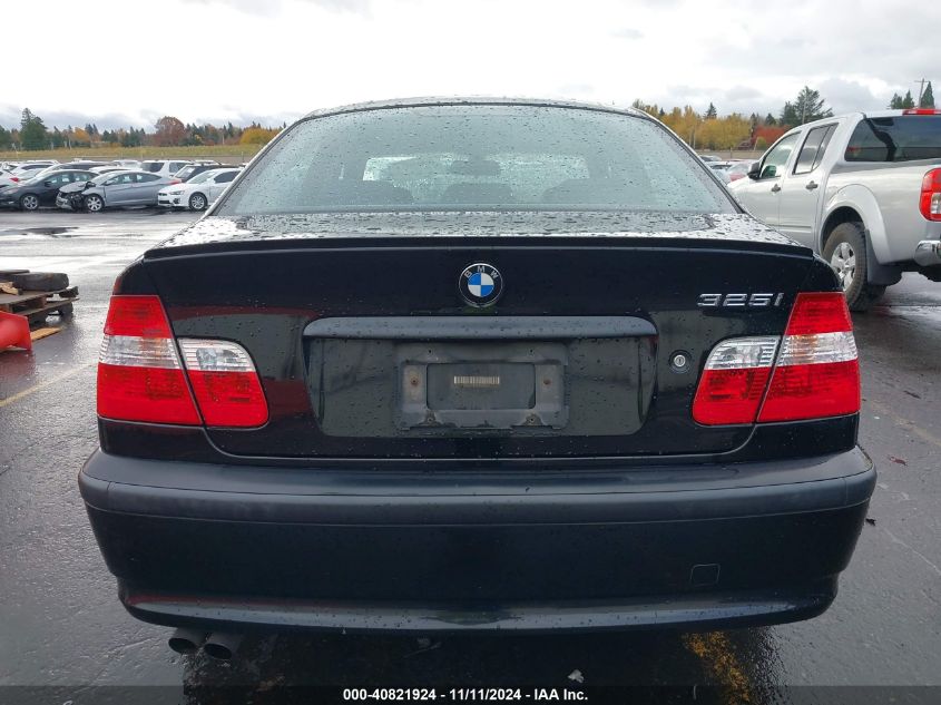 2003 BMW 3 Series 325I VIN: WBAET37453NJ26267 Lot: 40821924