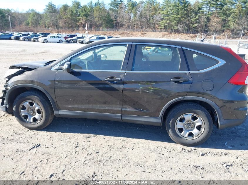 2015 Honda Cr-V Lx VIN: 5J6RM4H38FL126447 Lot: 40821932