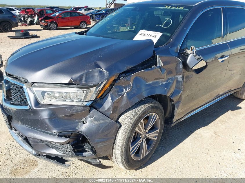 2020 Acura Mdx Standard VIN: 5J8YD3H3XLL01741 Lot: 40821948