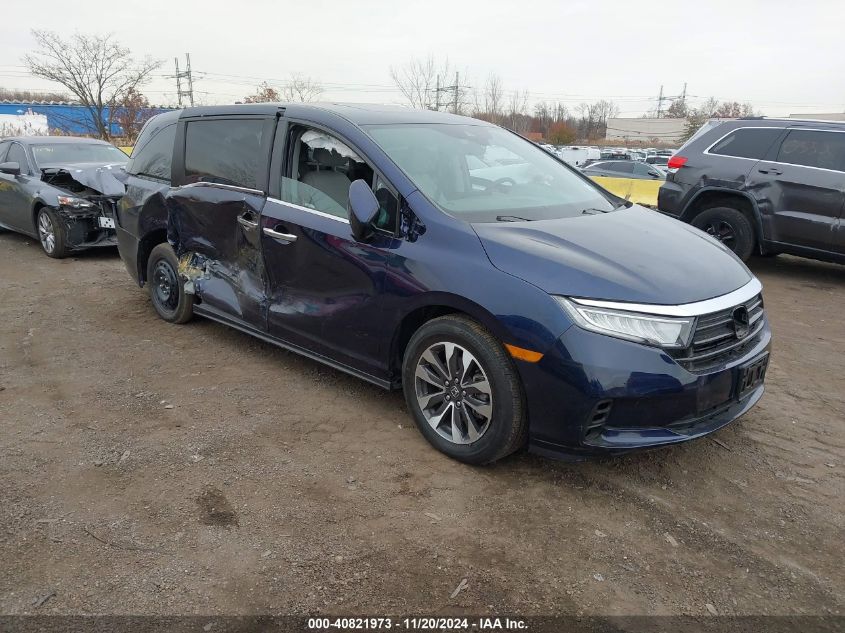 2023 Honda Odyssey Ex-L VIN: 5FNRL6H67PB041134 Lot: 40821973