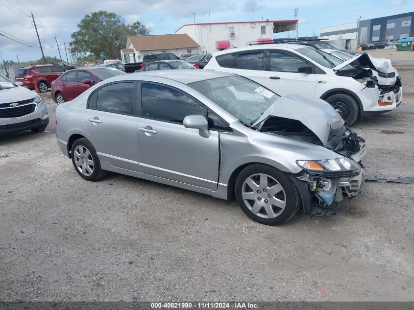 2009 Honda Civic Lx VIN: 19XFA16529E026491 Lot: 40821990