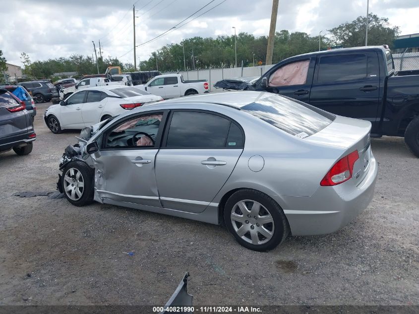 2009 Honda Civic Lx VIN: 19XFA16529E026491 Lot: 40821990