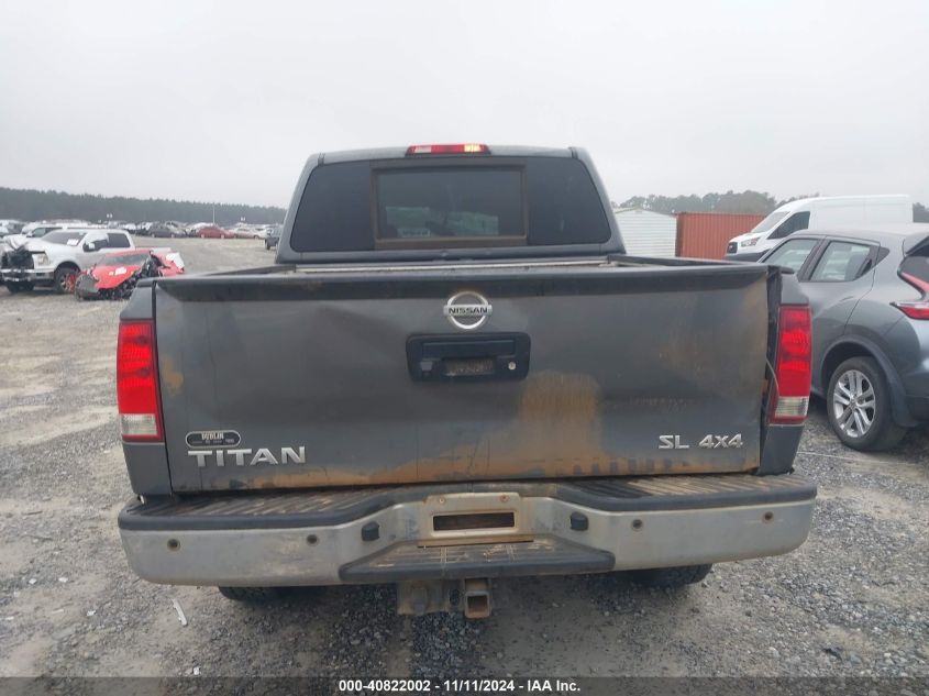 2015 Nissan Titan Sl VIN: 1N6AA0EC5FN508204 Lot: 40822002