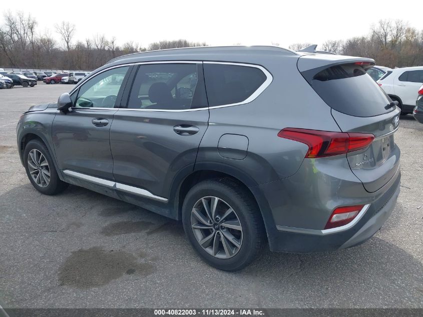 2019 Hyundai Santa Fe Sel Plus VIN: 5NMS3CAD9KH029079 Lot: 40822003