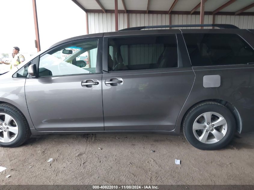 2014 Toyota Sienna Le V6 8 Passenger VIN: 5TDKK3DCXES436383 Lot: 40822010