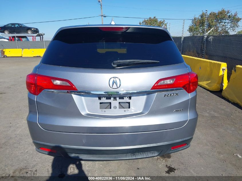 2014 Acura Rdx VIN: 5J8TB4H57EL025208 Lot: 40822036